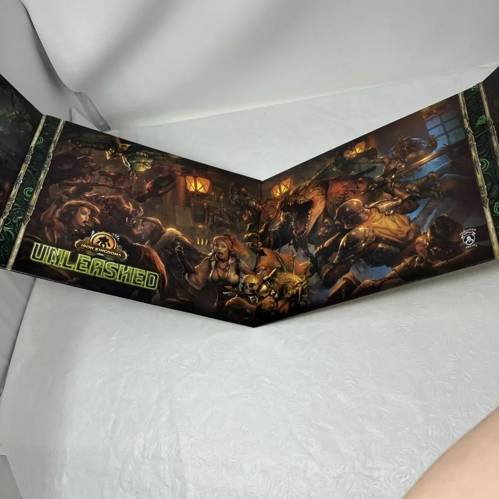 Iron Kingdoms Screen Tharn Bloodtrackers screen only Privateer Press